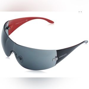 Perfect used condition, Versace wrap shield sunglasses, VE2054